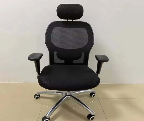 Chaise de Bureau en Cuir Ergonomique – Confort et Élégance pour un Travail Productif